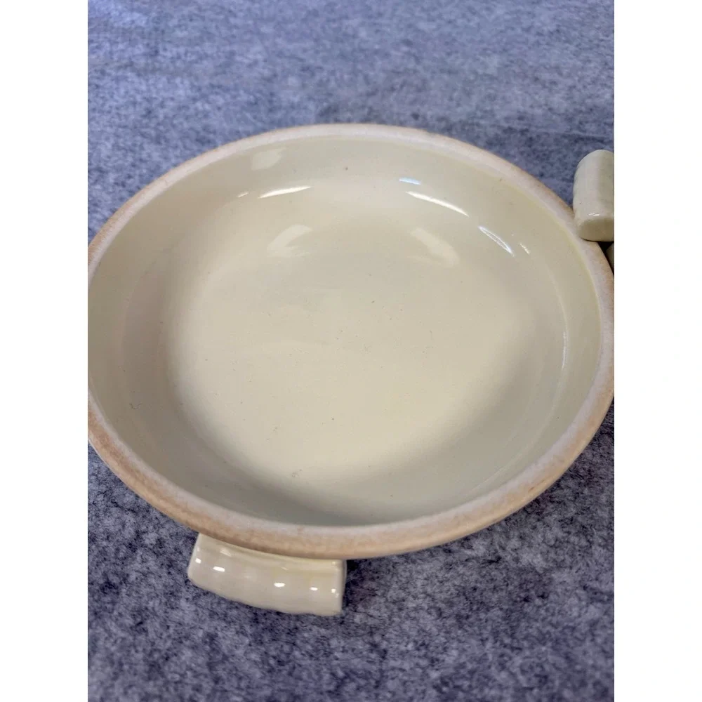 Vintage Hall's Superior Quality Kitchenware Autumn Leaf Pattern covered Casserol